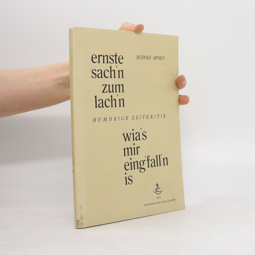 Rudolf Apold Ernste Sach'n zum Lach'n