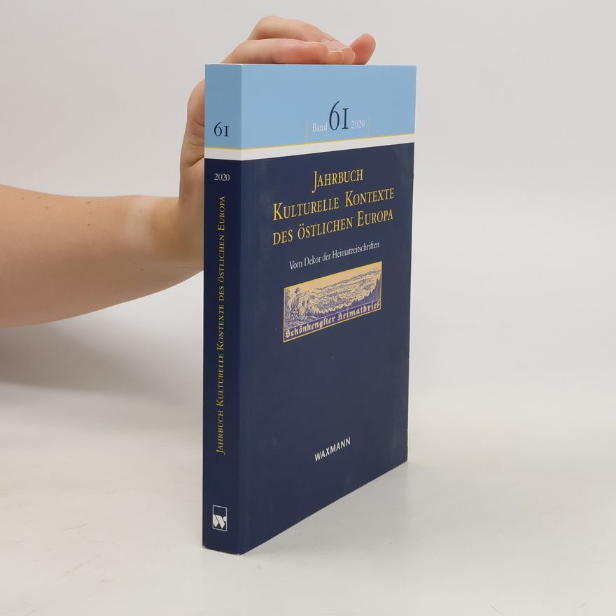 Elisabeth Fendl Jahrbuch Kulturelle Kontexte des östlichen Europa
