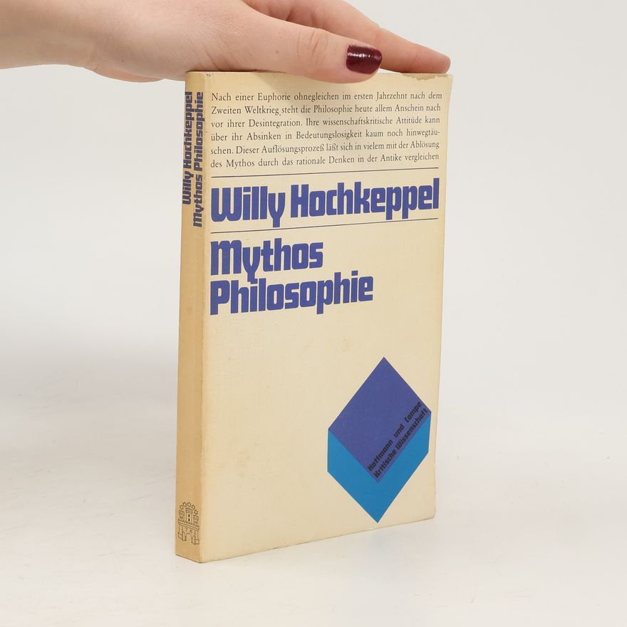 Willy Hochkeppel Mythos Philosophie