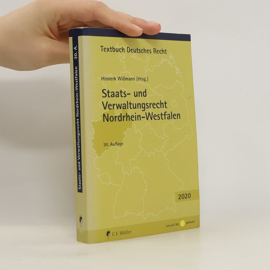Hinnerk Wißmann Staats- und Verwaltungsrecht Nordrhein-Westfalen