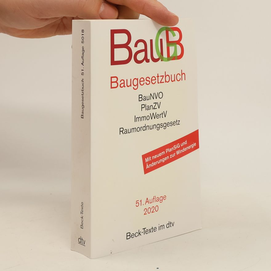 Kolektiv autorů Baugesetzbuch