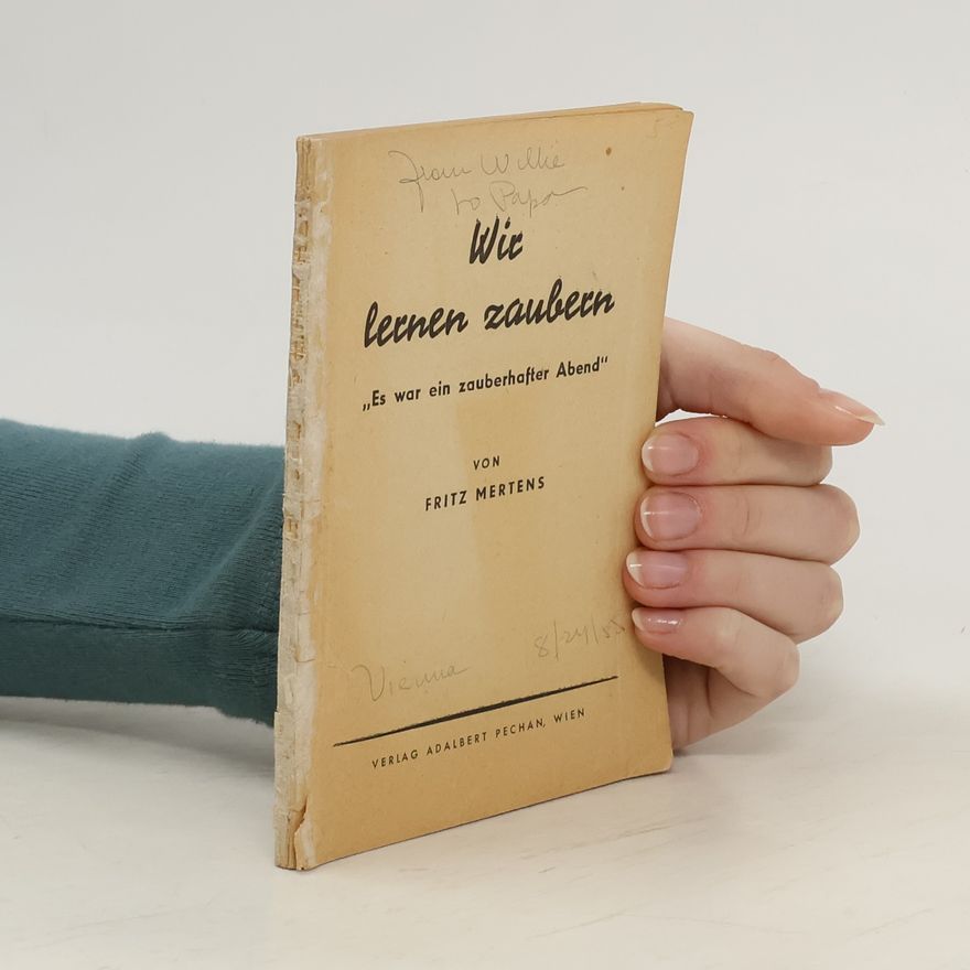 Fritz Mertens Wie lernen zauben