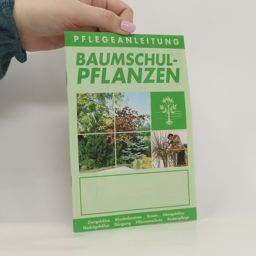 Collectif d'auteurs Baumschulplanzen