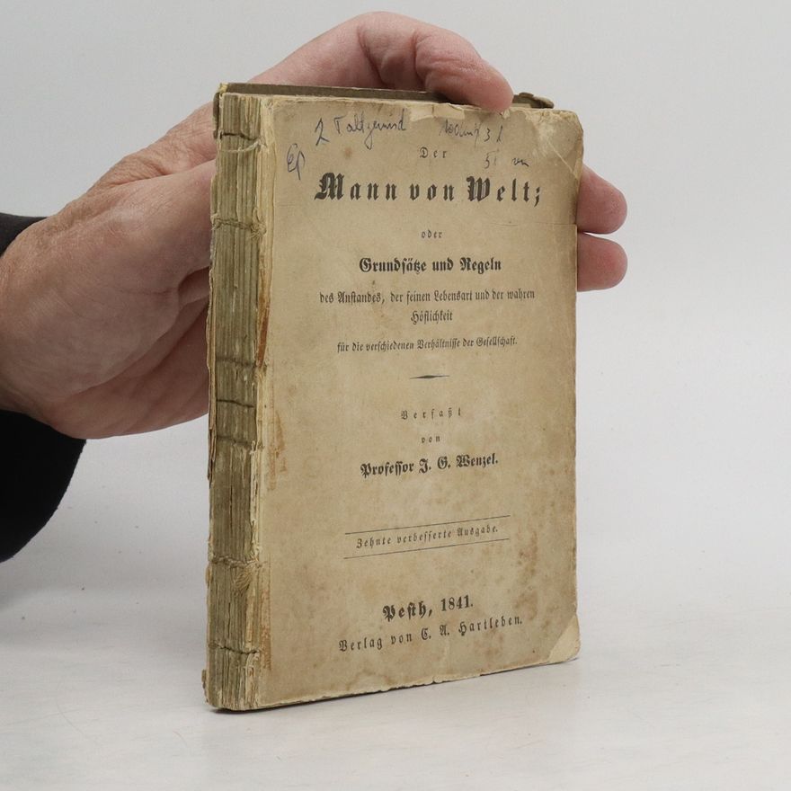 J. G. Wenzel Der Mann von Welt