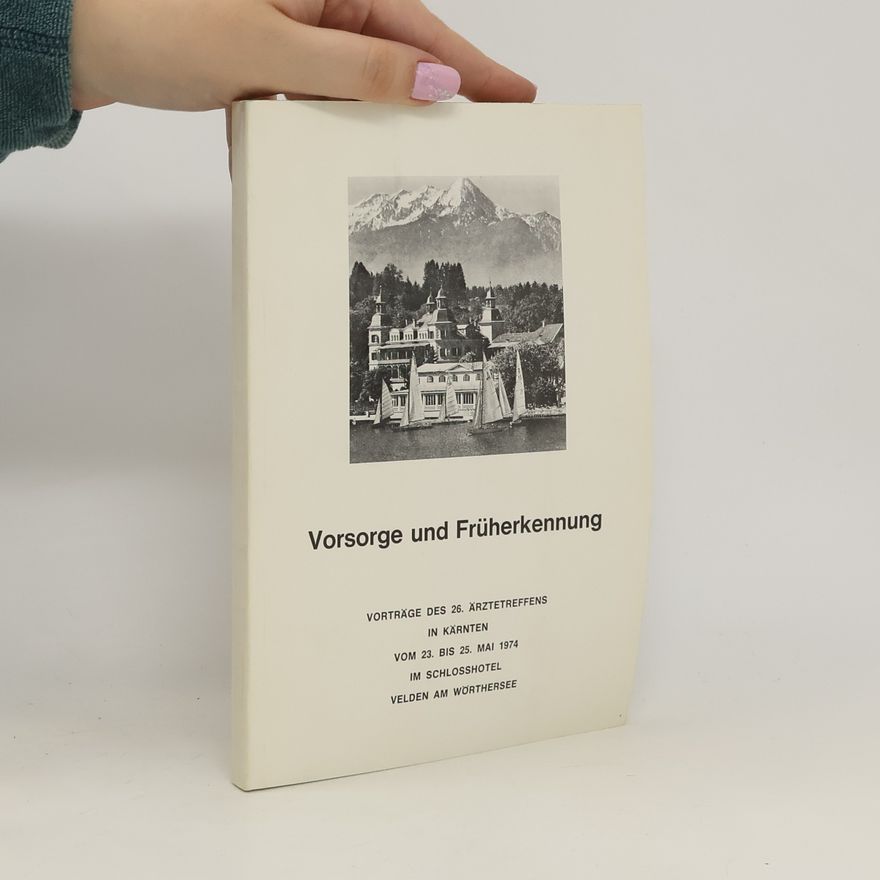 Kolektiv autorů Vorsorge und Früherkennung
