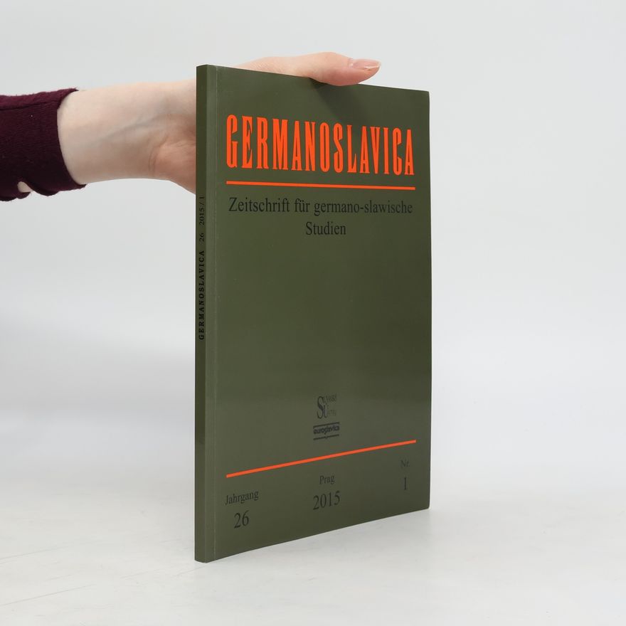 Autorenkollektiv Germanoslavica. Zeitschrift für germano-slawische Studien 1/2015