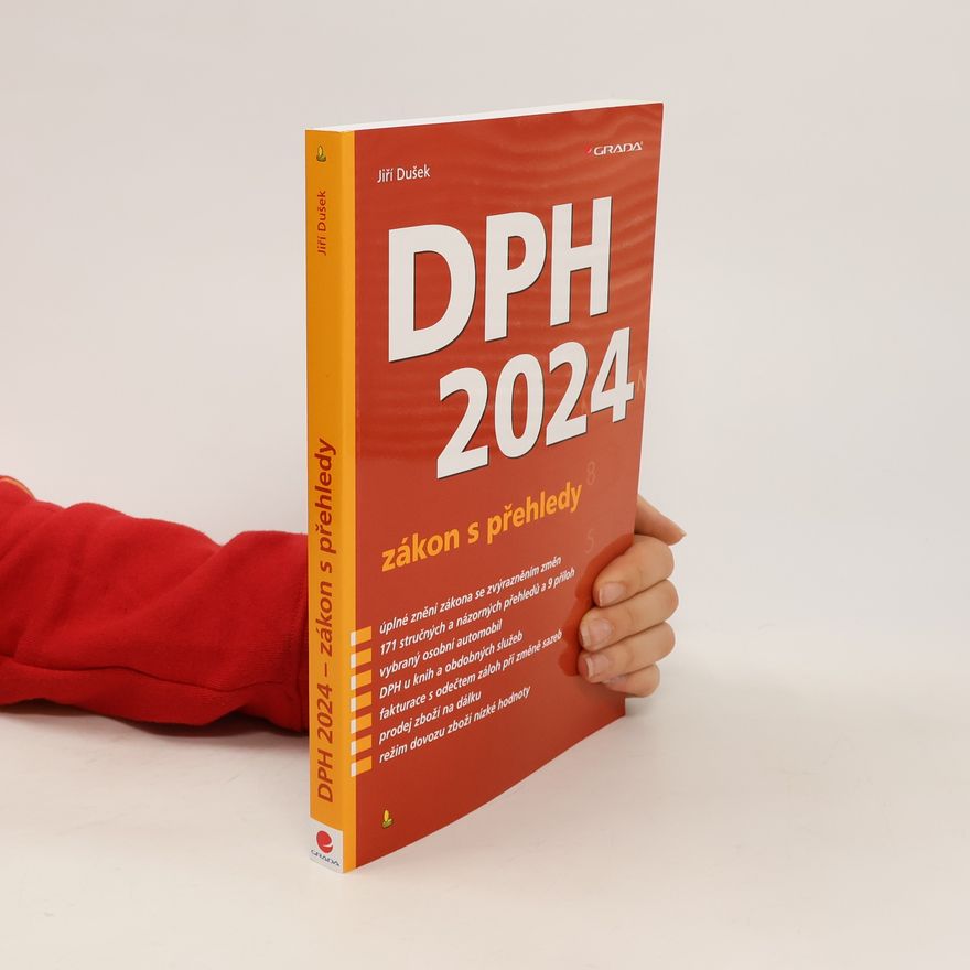 Jiří Dušek DPH 2024 - zákon s přehledy