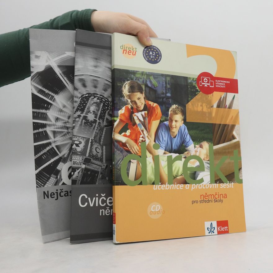 Autorenkollektiv Direkt neu. Učebnice a pracovní sešit + Cvičebnice německé gramatiky 2 + Nejčastější chyby v němčině