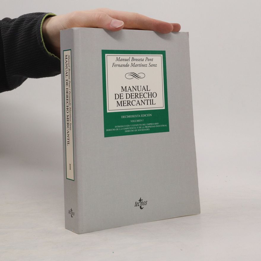 Fernando Martínez Sanz Manual de derecho mercantil