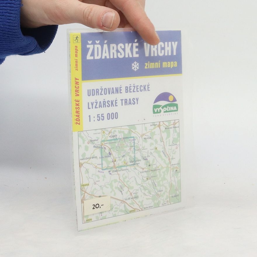 Various authors Žďárské vrchy - zimní mapa