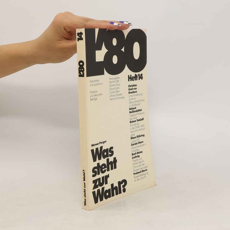 Autorenkollektiv L'80. Heft 14. Was steht zur Wahl?
