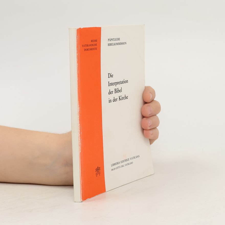 Pope John Paul II Die Interpretation der Bibel in der Kirche