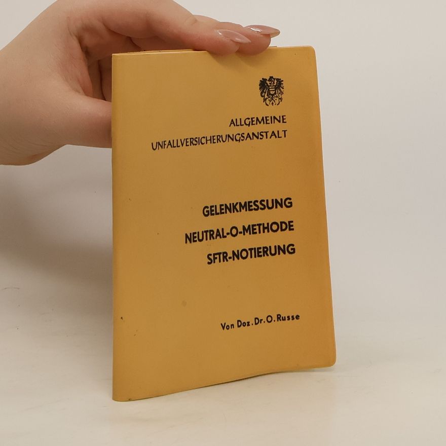O. Russe Gelenkmessung Neutral-o-methode SFTR-notierung