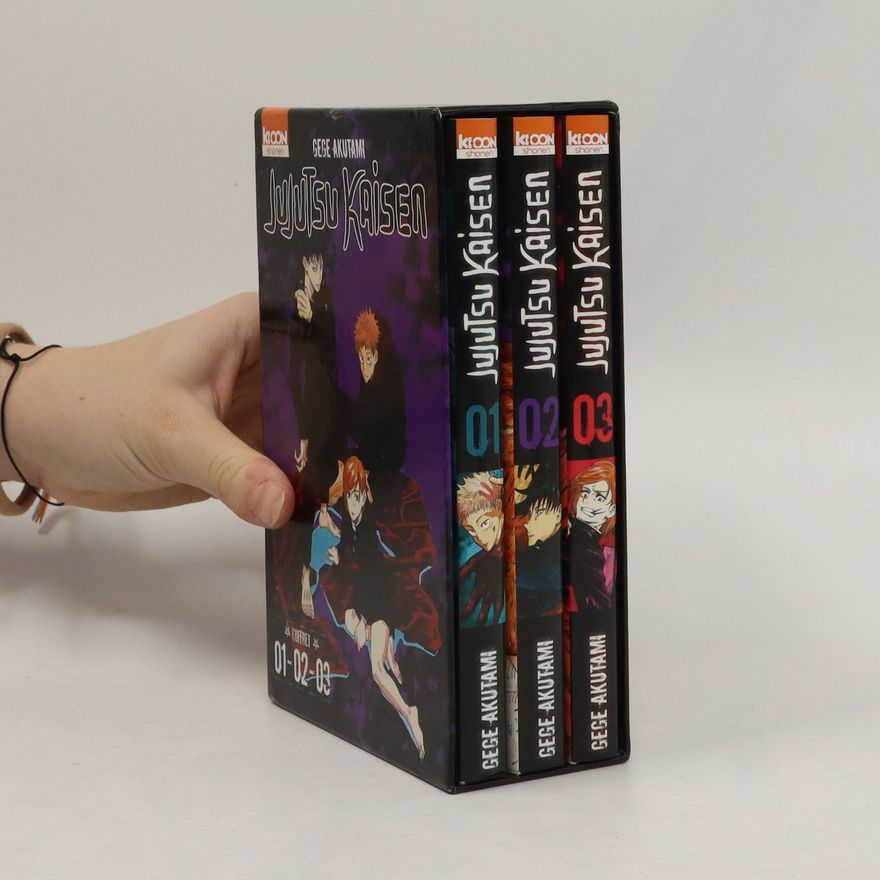 Gege Akutami Jujutsu Kaisen 1-3 Box