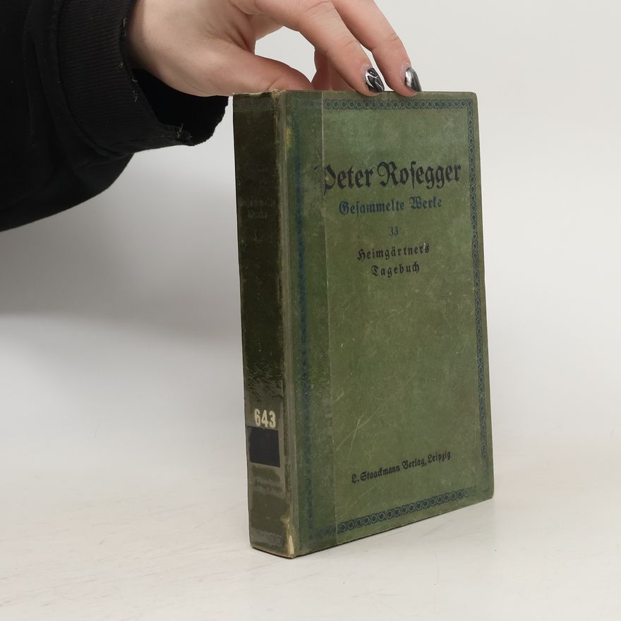 Peter Rosegger Gesammelte Werke 33