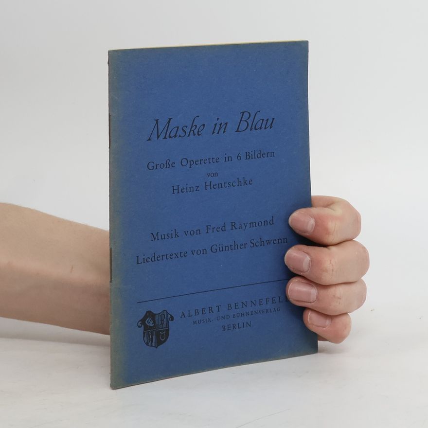 Fred Raymond Maske in Blau
