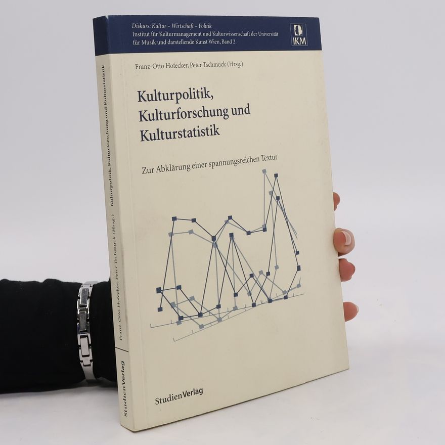 Franz-Otto Hofecker Kulturpolitik, Kulturforschung und Kulturstatistik