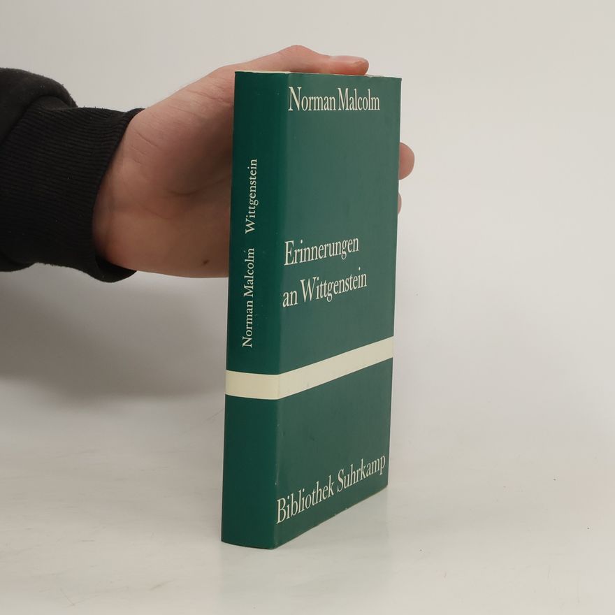 Norman Malcolm Erinnerungen an Wittgenstein