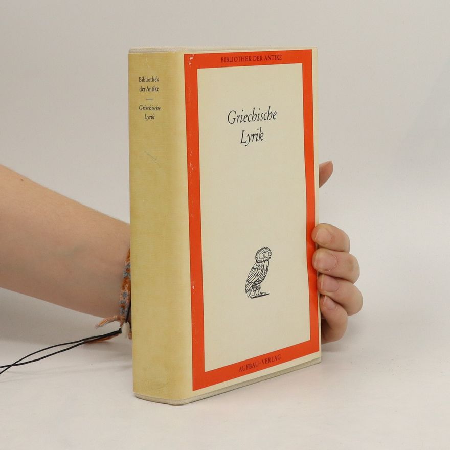 Various authors Griechische Lyrik