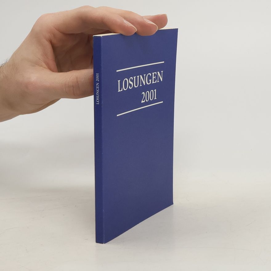 Autorenkollektiv Losungen 2001