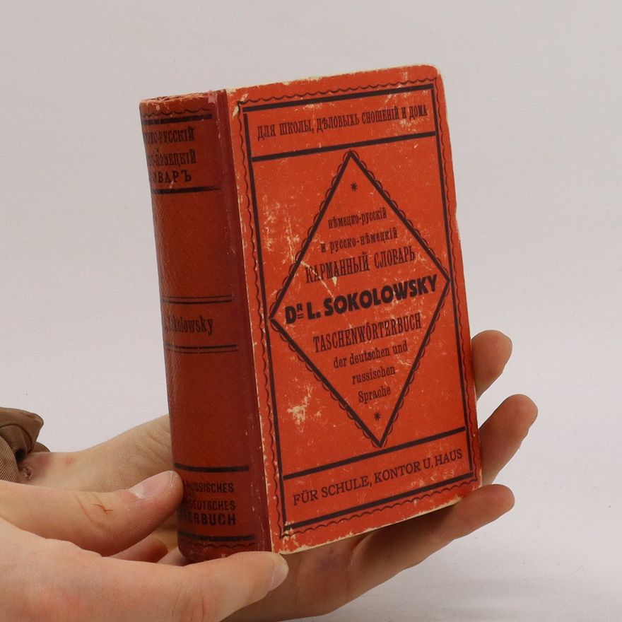 Leo Sokolowsky Neues Taschenwörterbuch der russischen und deutschen Sprache