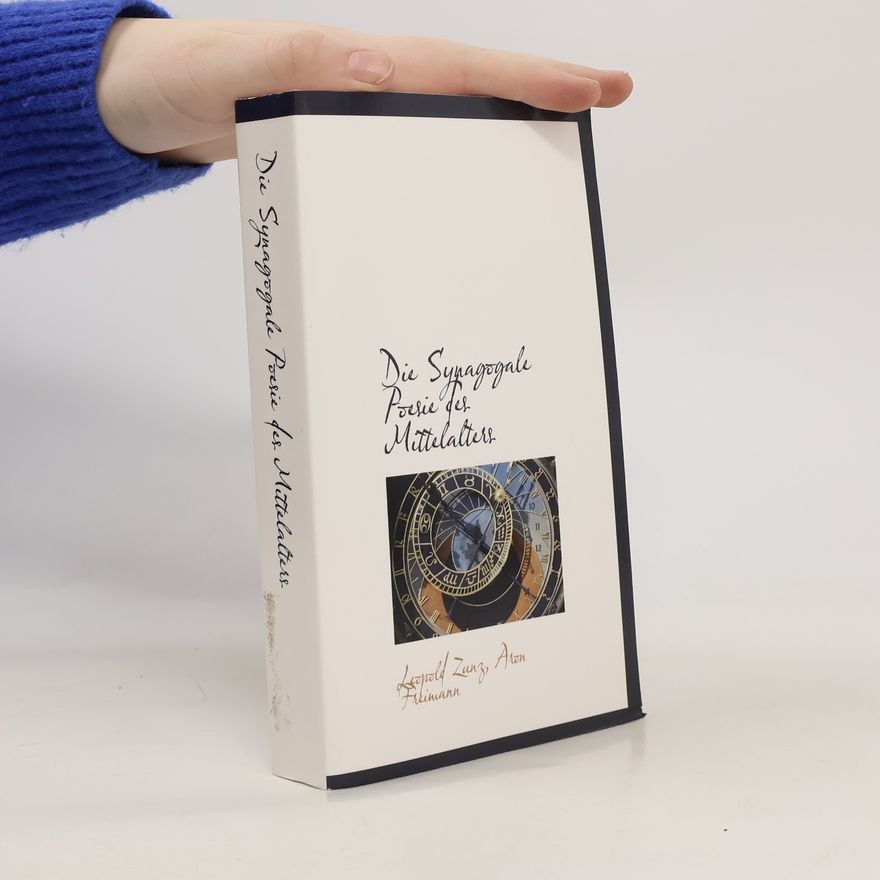 Various authors Die Synagogale poesie des Mittelalters