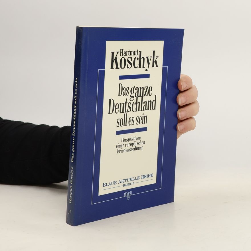 Hartmut Koschyk Das ganze Deutschland soll es sein