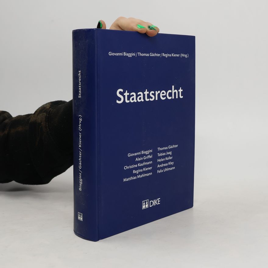Giovanni Biaggini Staatsrecht