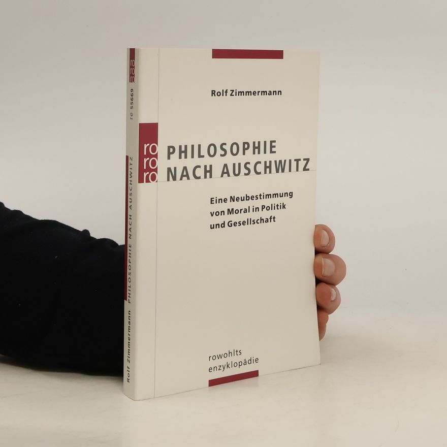 Rolf Zimmermann Philosophie nach Auschwitz