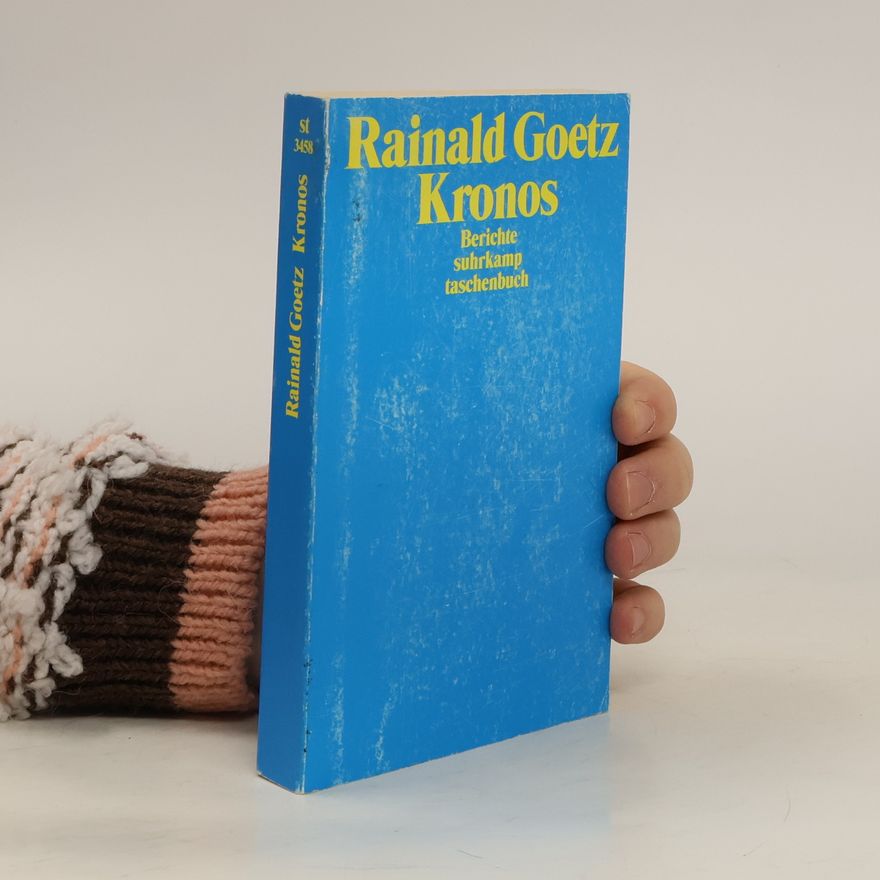 Rainald Goetz Kronos