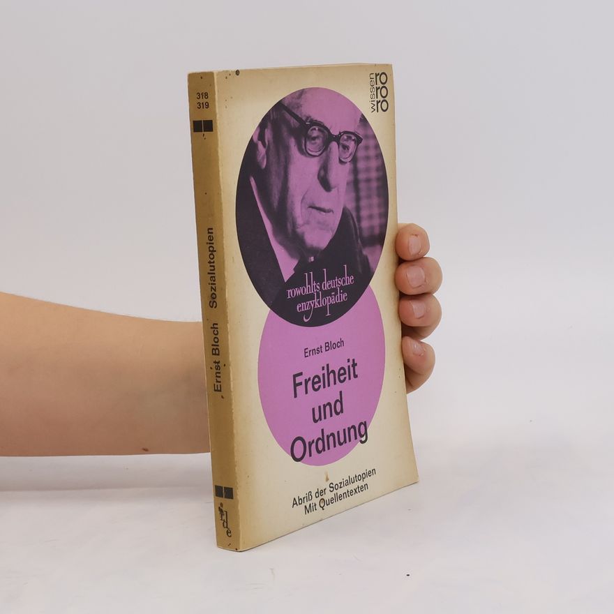Ernst Bloch Freiheit und Ordnung