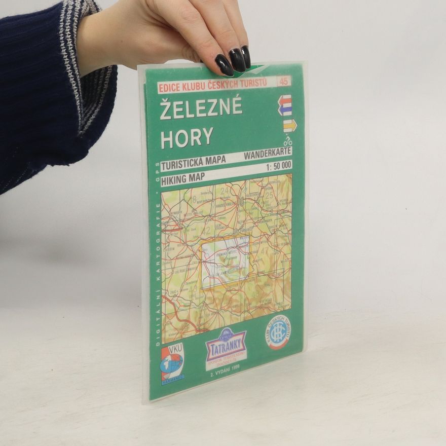 Various authors Železné hory. turistická mapa 1:50 00