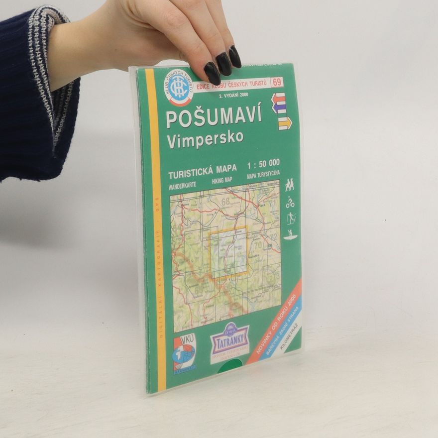 Jiří Rohlík Turistická mapa. Pošumaví: Vimpersko