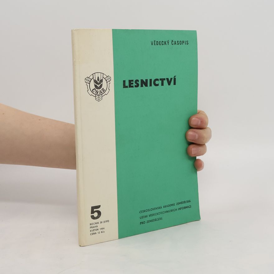 Kolektiv autorů Lesnictví 5/1984