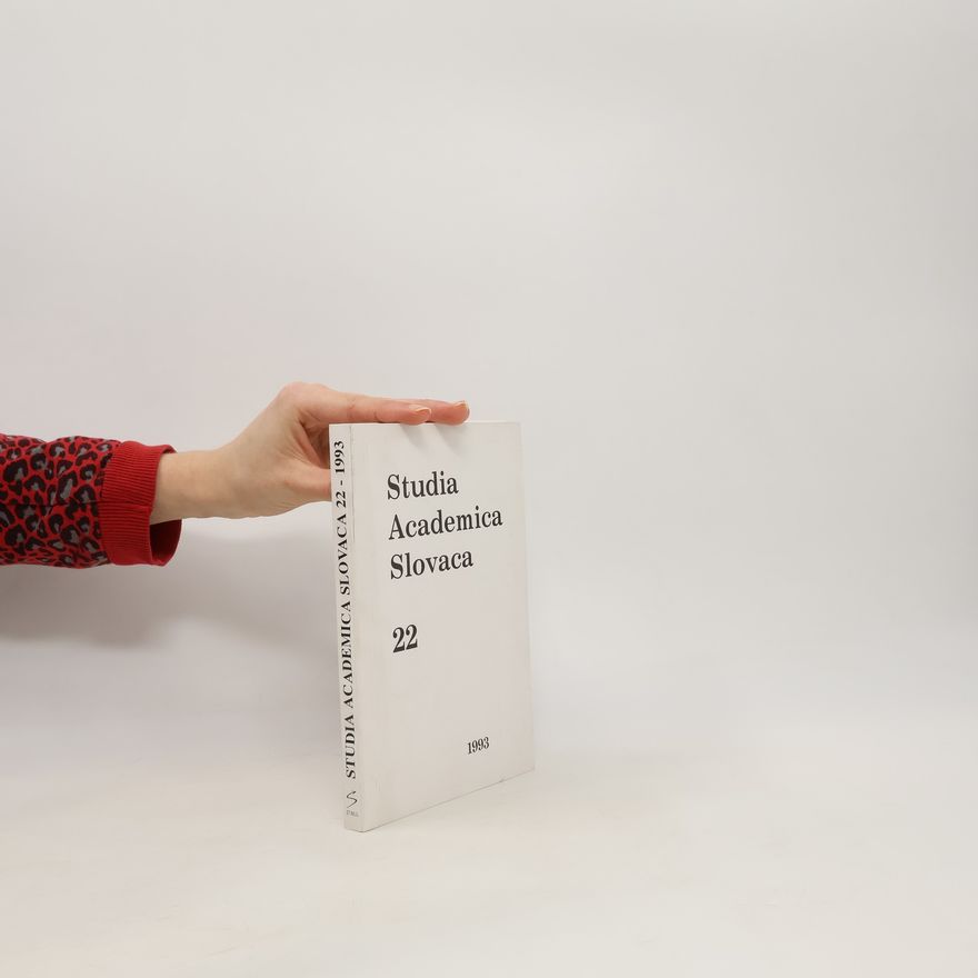 Various authors Studia Academica Slovaca 22