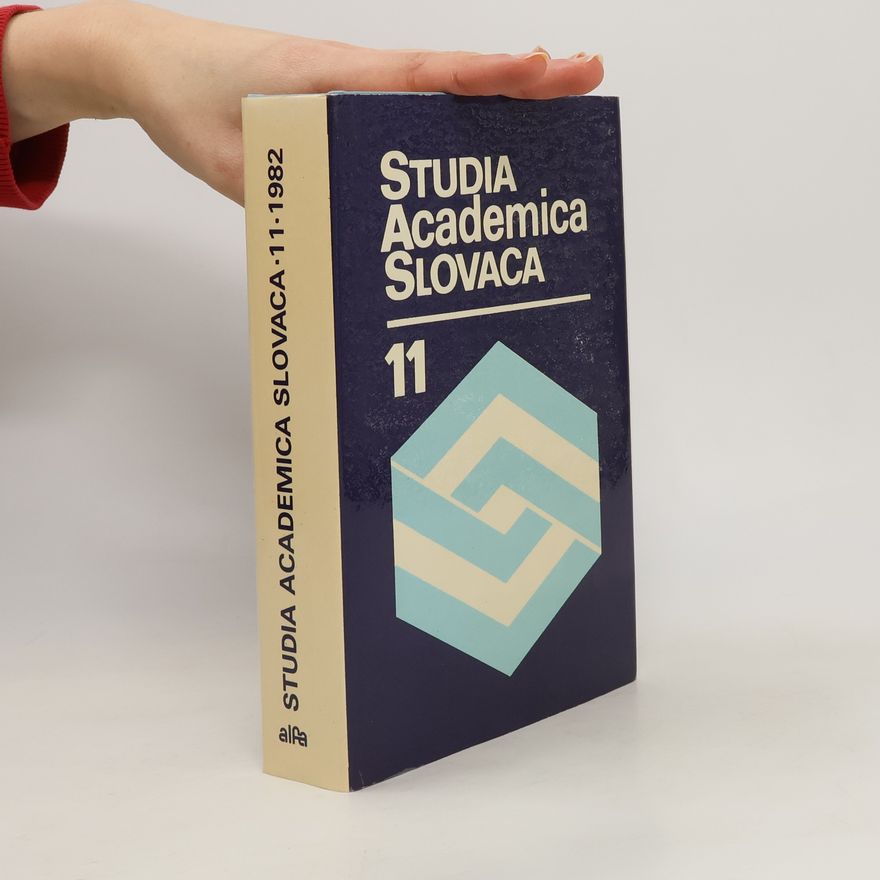 Autorenkollektiv Studia Academia Slovaca 11
