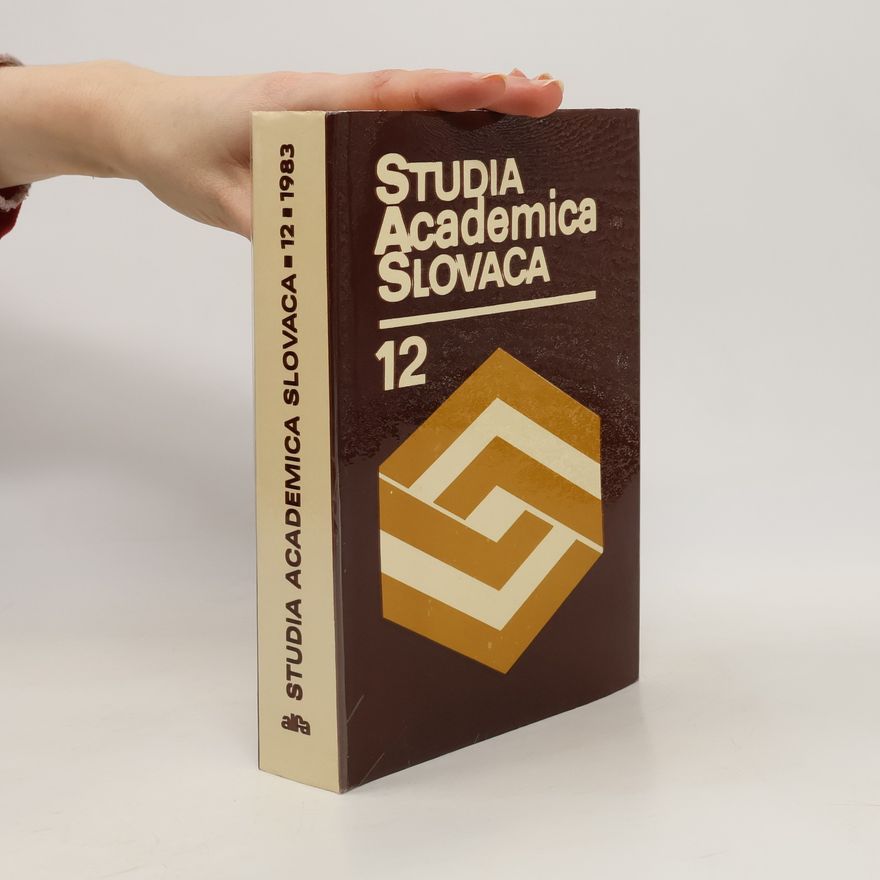 Autorenkollektiv Studia Academica Slovaca 12: prednášky XIX. letného seminára slovenského jazyka a kultúry