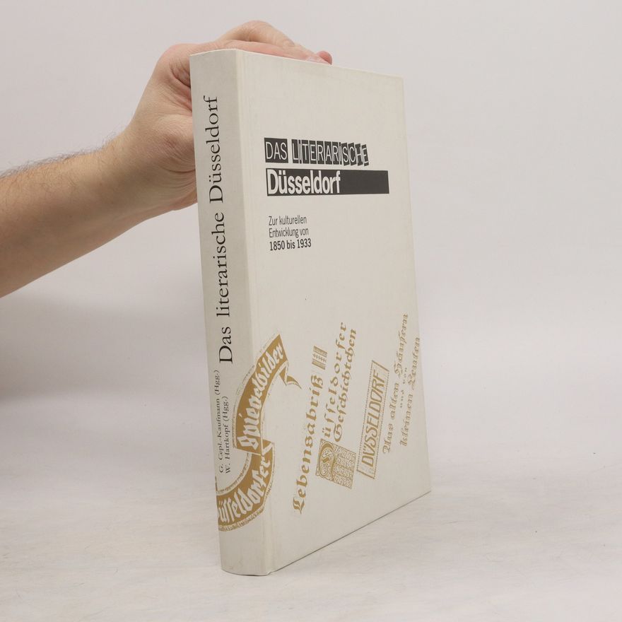Gertrude Cepl Kaufmann Das literarische Düsseldorf