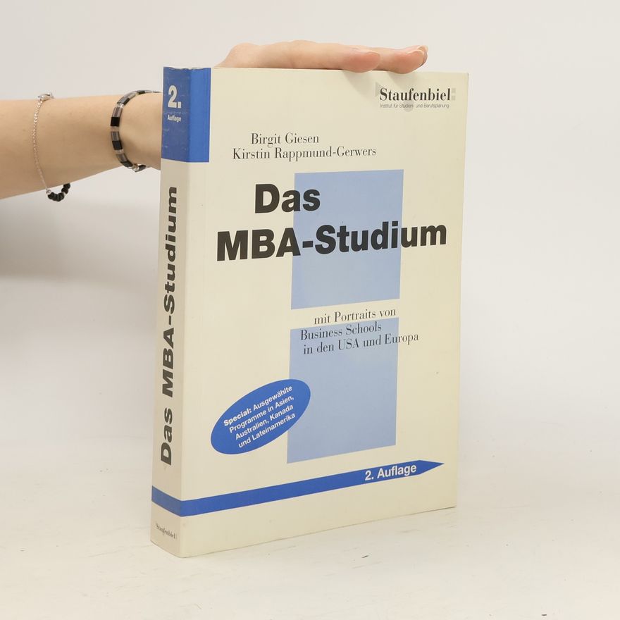 Torsten Berner Das MBA-Studium