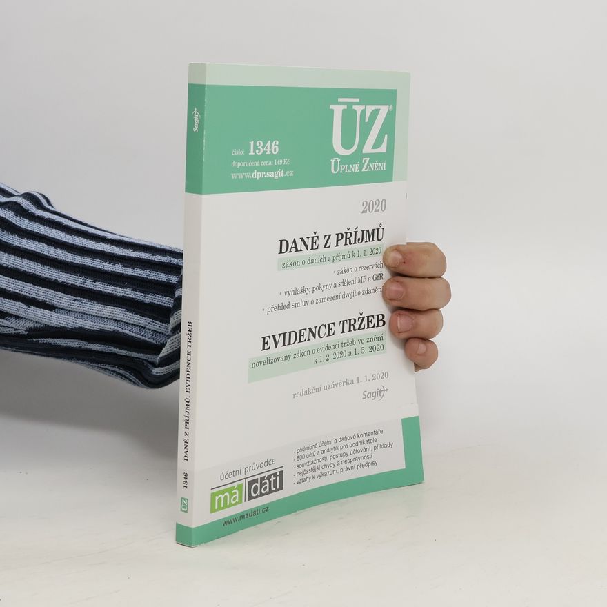 Kolektiv autorů Daně z příjmů. Evidence tržeb