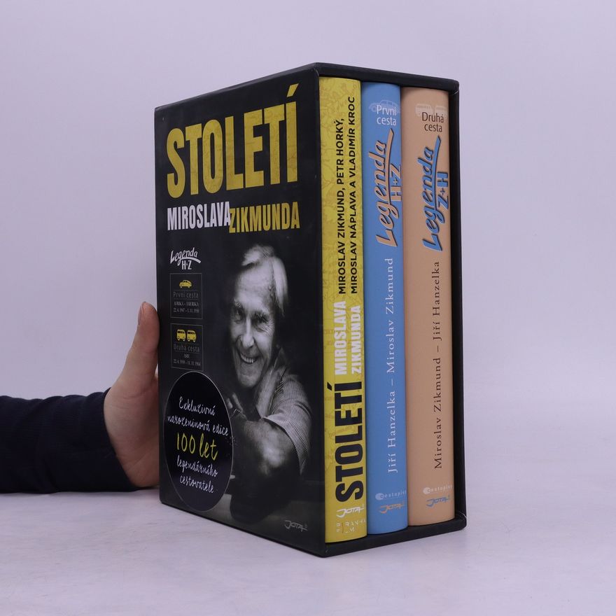 Vladimír Kroc Století Miroslava Zikmunda. Legenda H+Z - První cesta. Legenda Z+H - Druhá cesta. (box, 3 svazky)