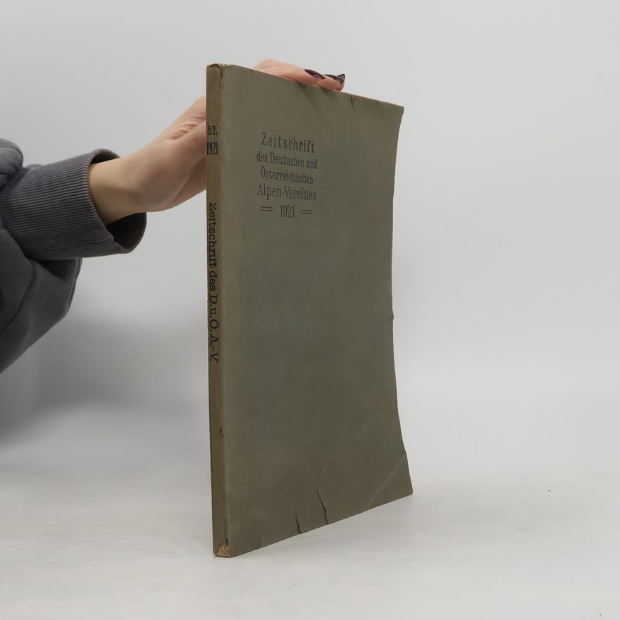 Kolektiv autorů Zeitschrift des Deutschen und Österreichischen Alpenvereins 1921