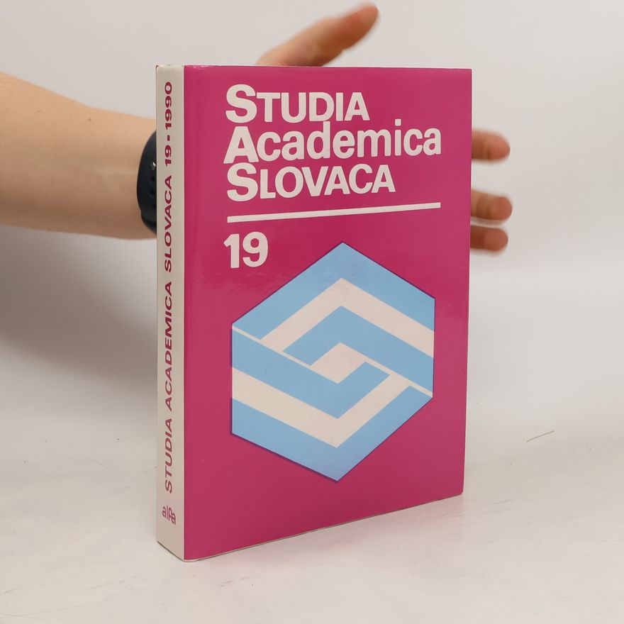Autorenkollektiv Studia Academica Slovaca 19