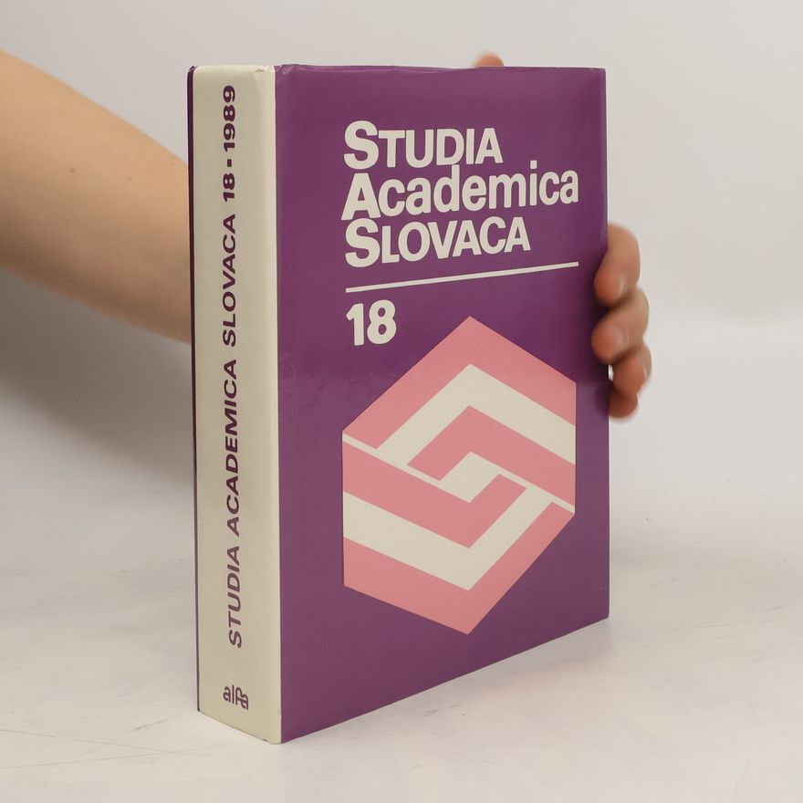 Jozef Mistrík Studia Academica Slovaca 18. Prednášky XXV. letného seminára slovenského jazyka a kultúry