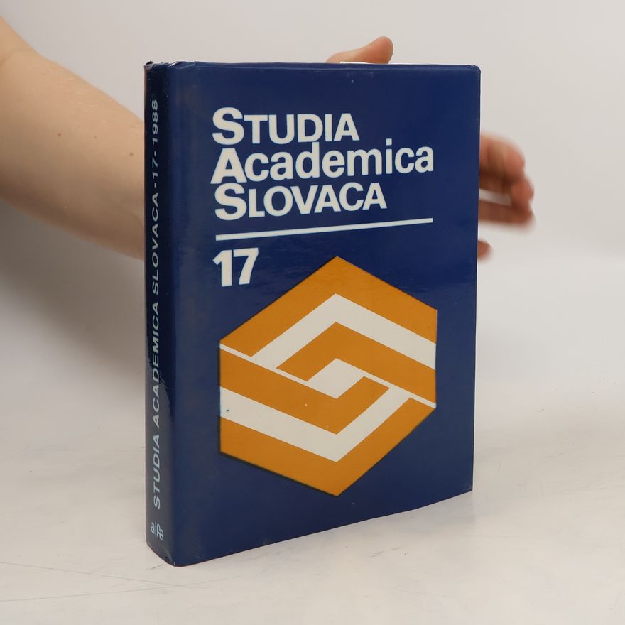 Collectif d'auteurs Studia Academica Slovaca 17