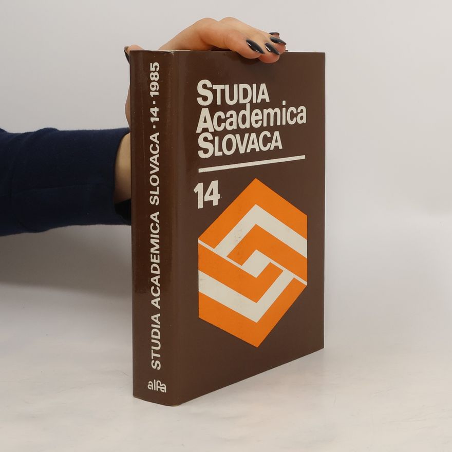 Collectif d'auteurs Studia Academica Slovaca 14
