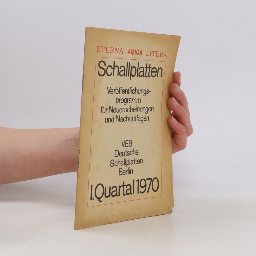 Collectif d'auteurs Schallplatten I. Quartal 1970