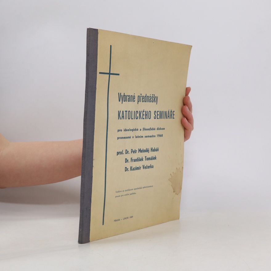 Kazimír Večerka Vybrané přednášky katolického semináře (samizdat)