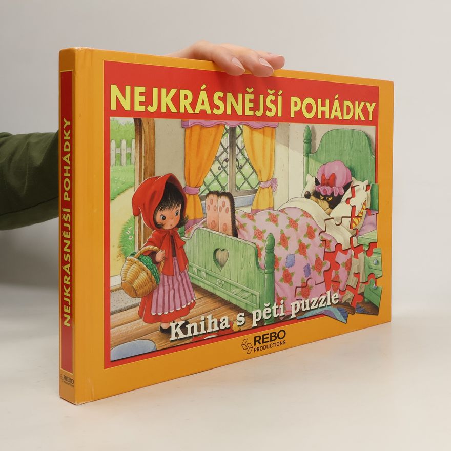 Tony Hutchings Nejkrásnejší pohádky: Kniha s pěti puzzle
