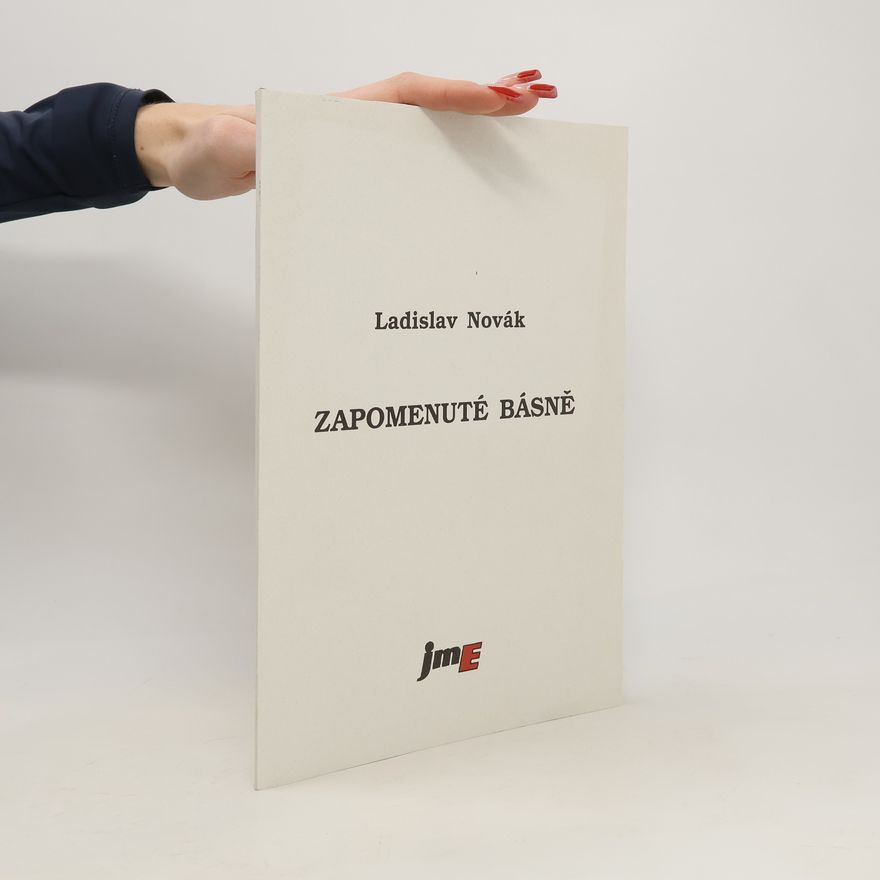 Ladislav Novák Zapomenuté básně